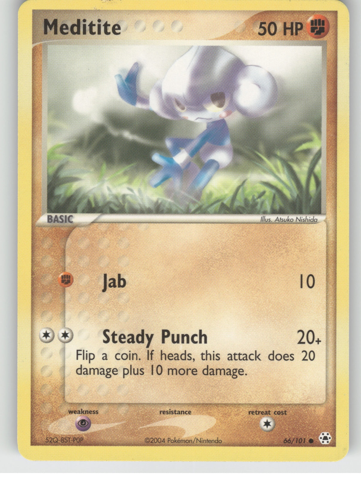 Meditite Common EX Hidden Legends 66/101 NM