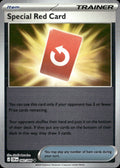 Special Red Card Reverse Holo Uncommon ME04: Chaos Rising 082/086 NM