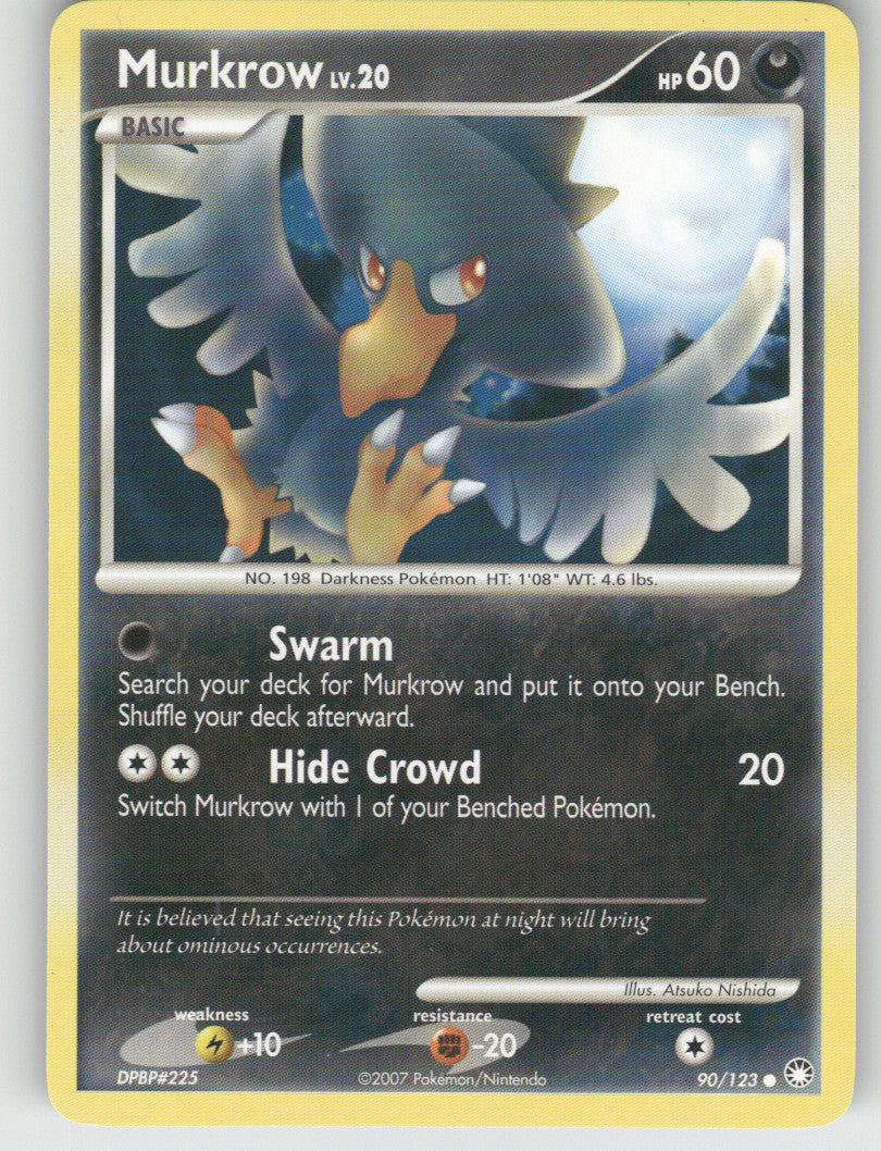 Murkrow Common Mysterious Treasures 90/123 NM