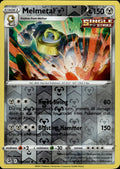 Melmetal Reverse Holo Holo Rare SWSH08: Fusion Strike 189/264 NM