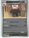Bewear Reverse Holo Common ME01: Mega Evolution 112/132 NM