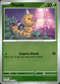 Weedle Reverse Holo Common ME04: Chaos Rising 001/086 NM