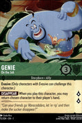 Genie - On the Job Cold Foil Super Rare The First Chapter 75/204 NM