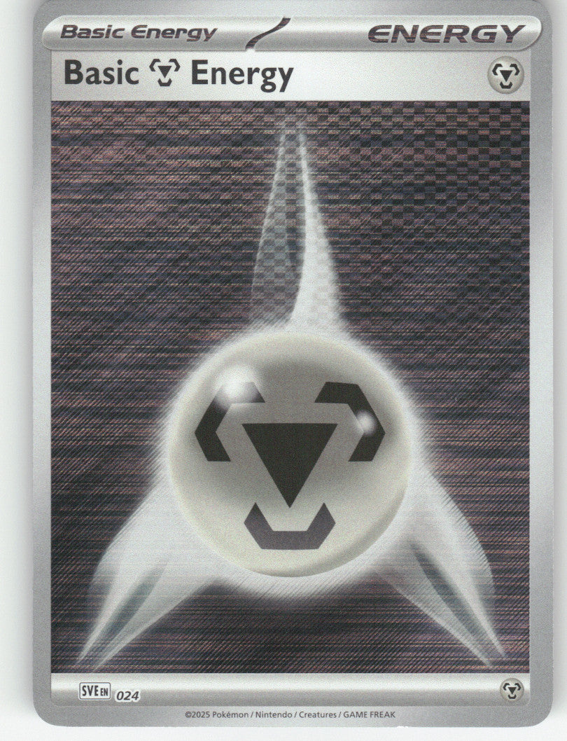 Basic Metal Energy - Reverse Holo Common SVE: Scarlet & Violet Energies 024 NM