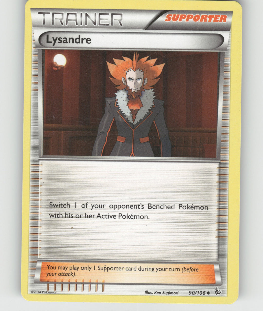 Lysandre Uncommon XY - Flashfire 90/106 NM