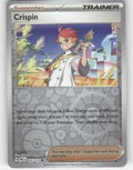 Crispin - Reverse Holo Uncommon SV: Prismatic Evolutions 105/131 NM