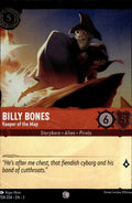 Billy Bones - Keeper of the Map Cold Foil Common Into the Inklands 104/204 NM