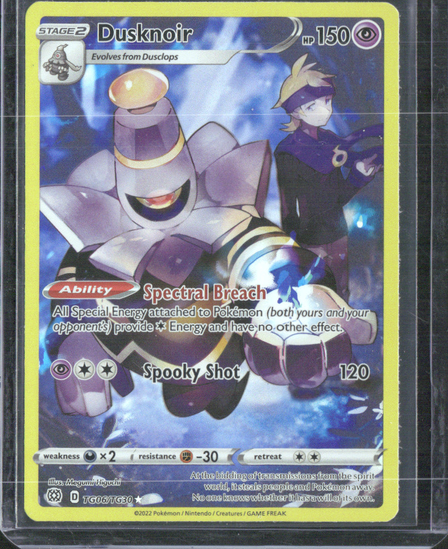 Dusknoir Holo Ultra Rare SWSH09: Brilliant Stars Trainer Gallery TG06/TG30 NM