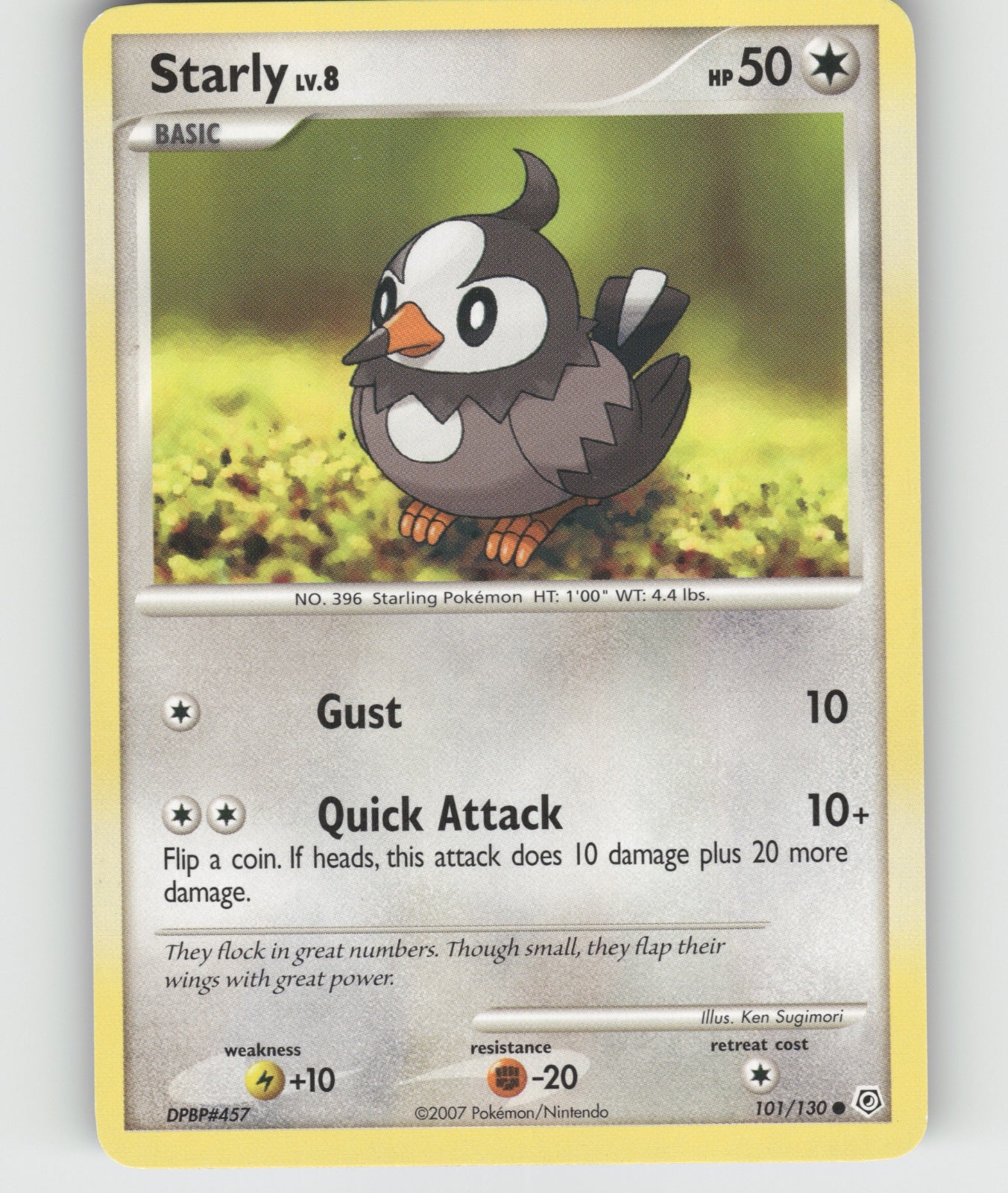 Starly Common POP Series 6 016/017 NM