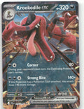 Krookodile ex Holo Double Rare ME04: Chaos Rising 055/086 NM