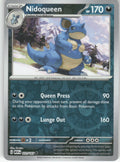 Nidoqueen Reverse Holo Uncommon SV: Scarlet & Violet 151 031/165 NM
