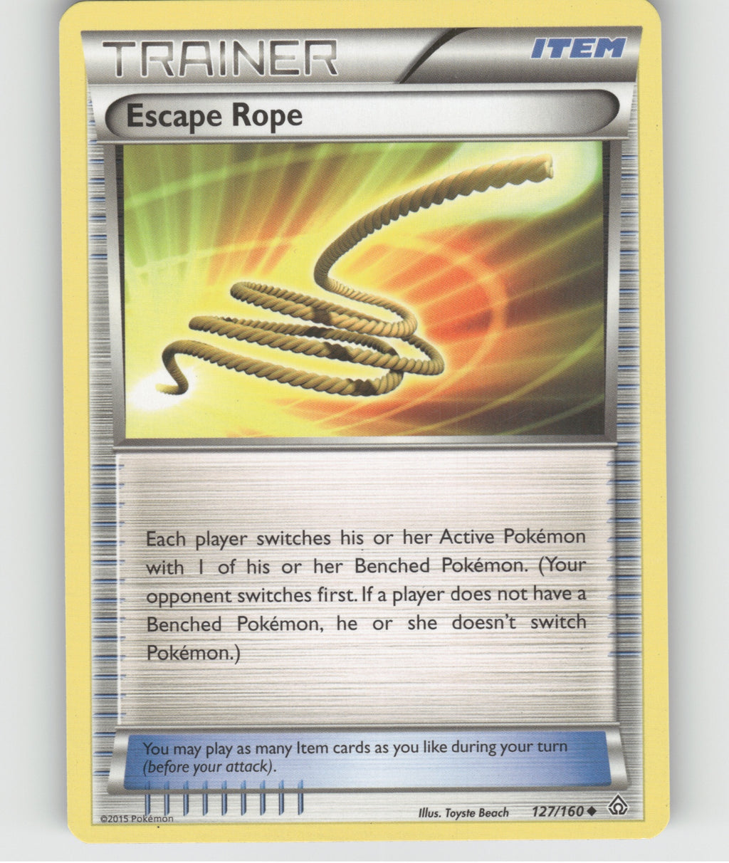 Escape Rope Uncommon XY - Primal Clash 127/160 NM