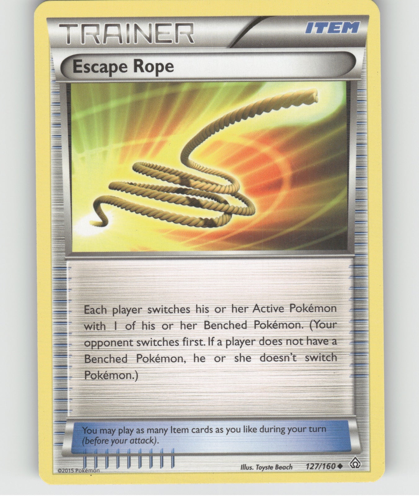 Escape Rope Uncommon XY - Primal Clash 127/160 NM