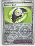 Counter Gain Reverse Holo Uncommon SV08: Surging Sparks 169/191 NM