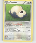 Snorlax Rare XY - Flashfire 80/106 NM