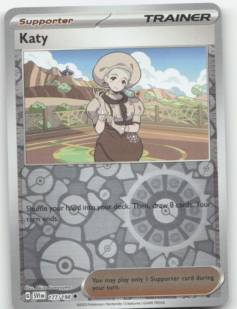 Katy Reverse Holo Uncommon SV01: Scarlet & Violet Base Set 177/198 NM
