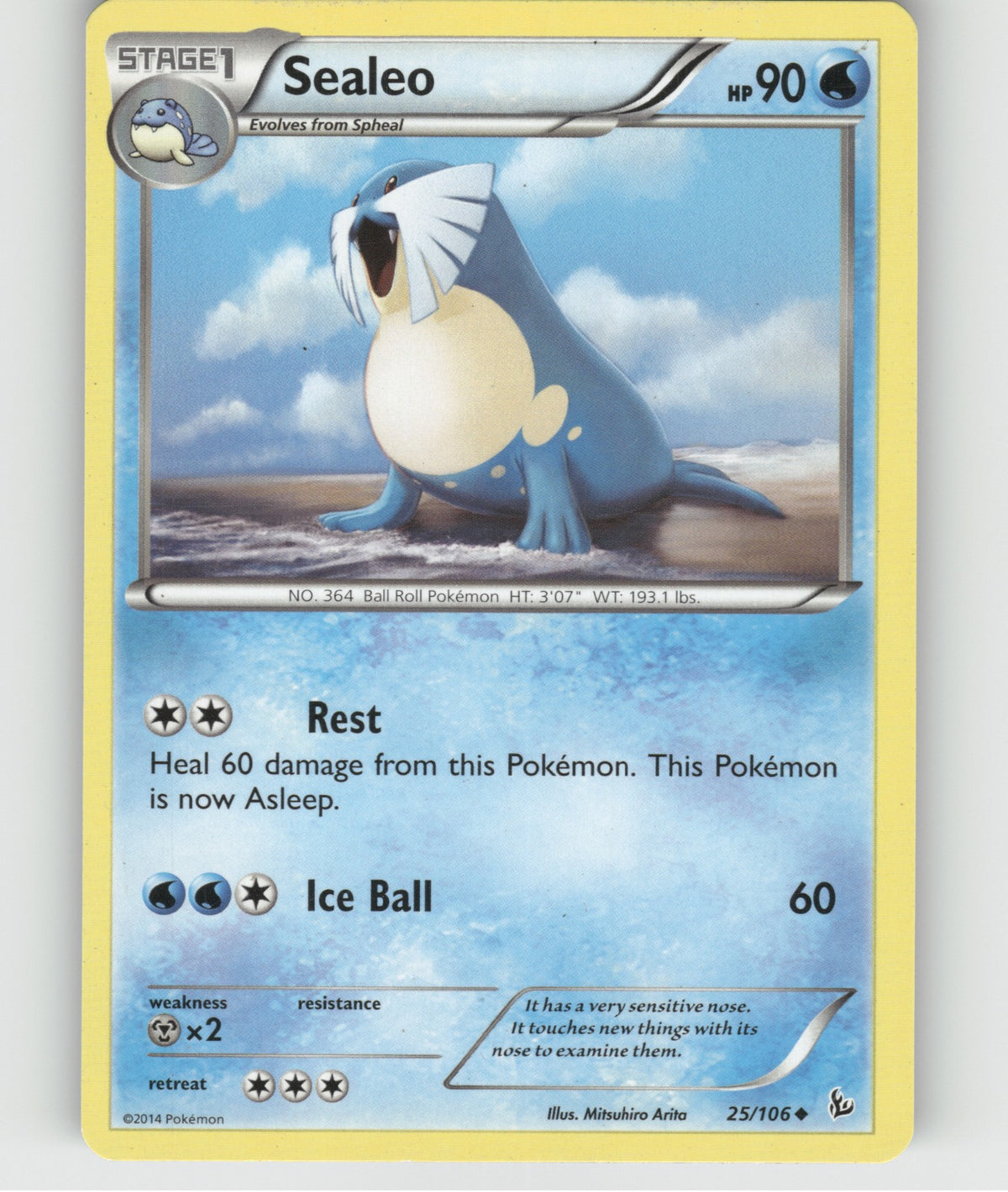Sealeo Uncommon XY - Flashfire 25/106 NM