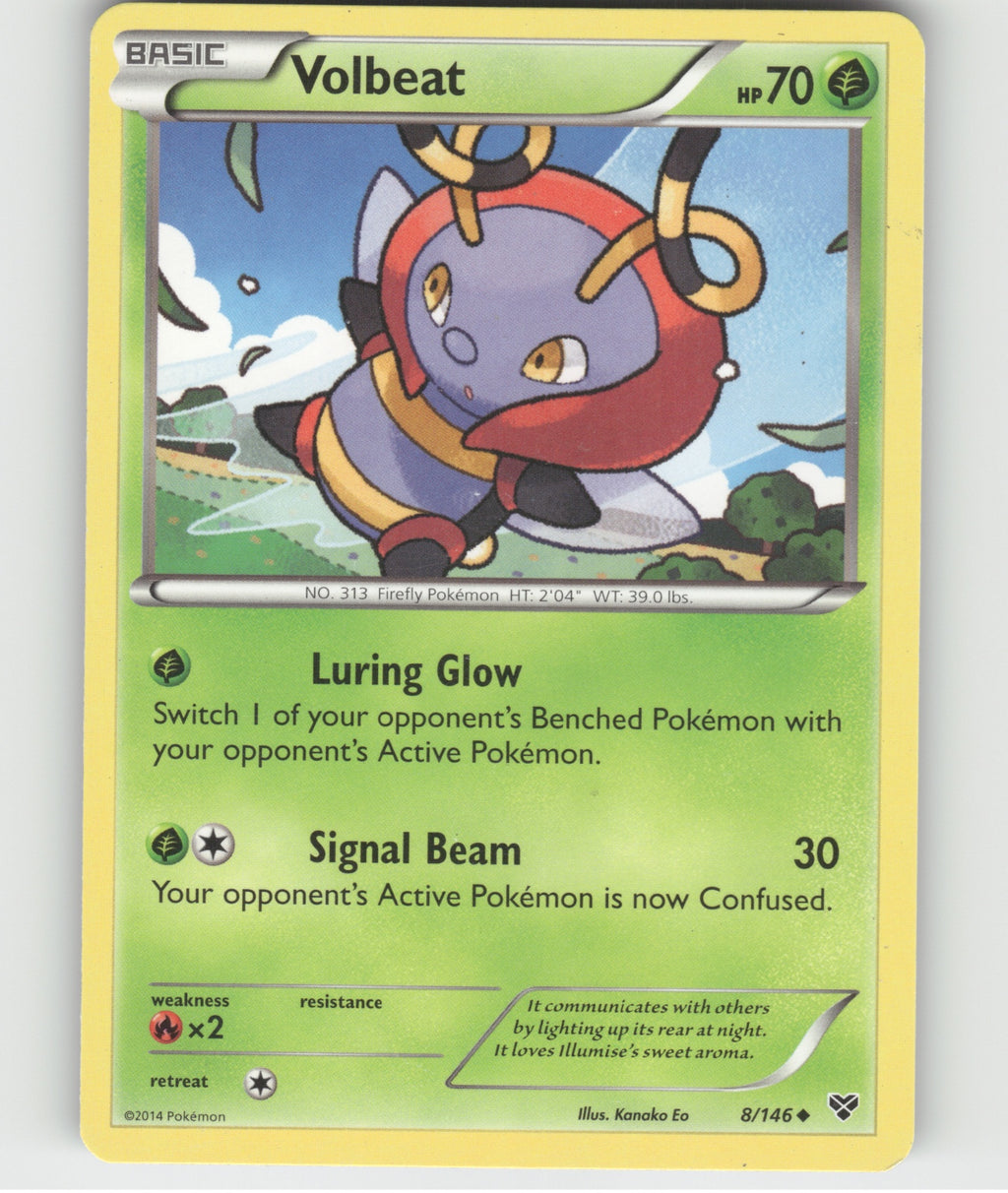 Volbeat Uncommon XY Base Set 8/146 LP