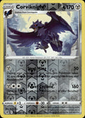 Corviknight Reverse Holo Rare SWSH08: Fusion Strike 190/264 NM