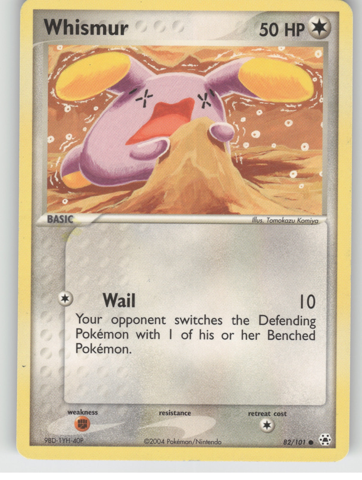 Whismur Common EX Hidden Legends 82/101 NM