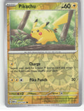 Pikachu Reverse Holo Common SV: Scarlet & Violet 151 025/165 NM