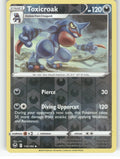 Toxicroak Reverse Holo Uncommon SWSH12: Silver Tempest 110/195 NM
