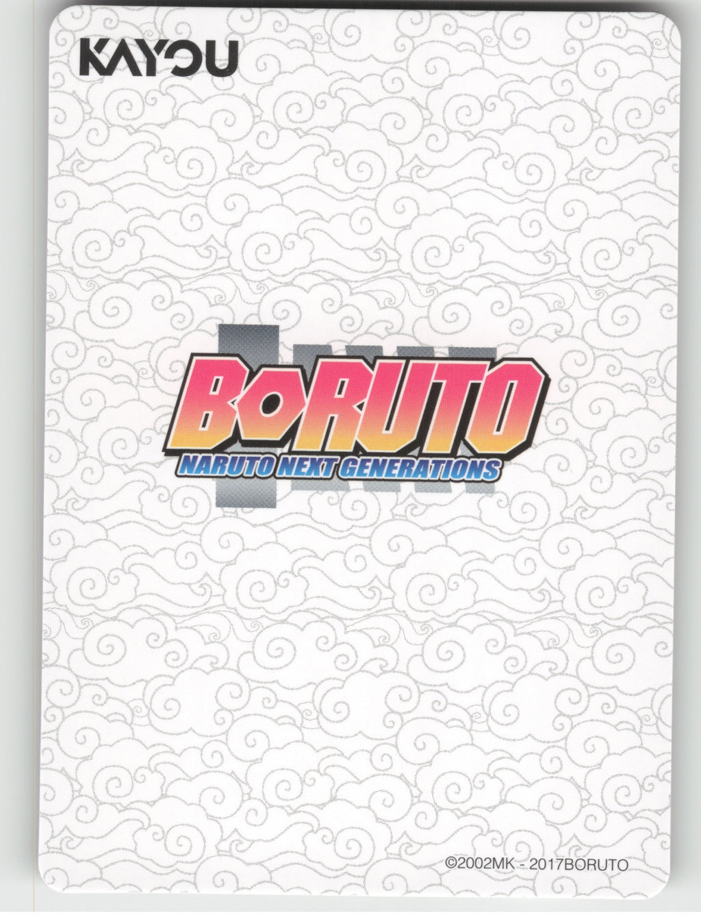 Sarada Uchiha Base SR Earth Scroll Series 1 020L2 NM back