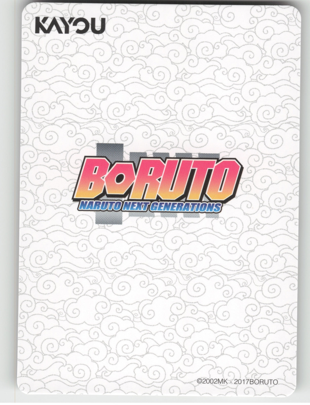 Sarada Uchiha Base SR Earth Scroll Series 1 020L2 NM back