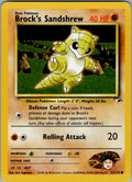 Brock's Sandshrew (71) Unlimited Common Gym Heroes 071/132 NM