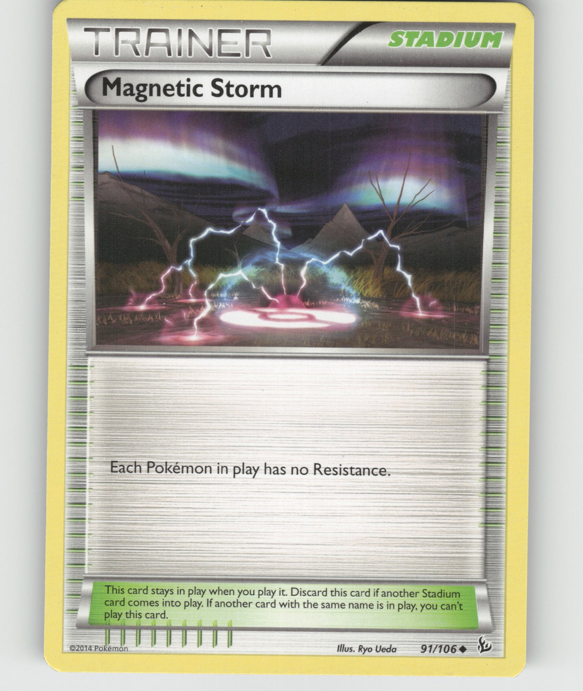 Magnetic Storm Uncommon XY - Flashfire 91/106 NM