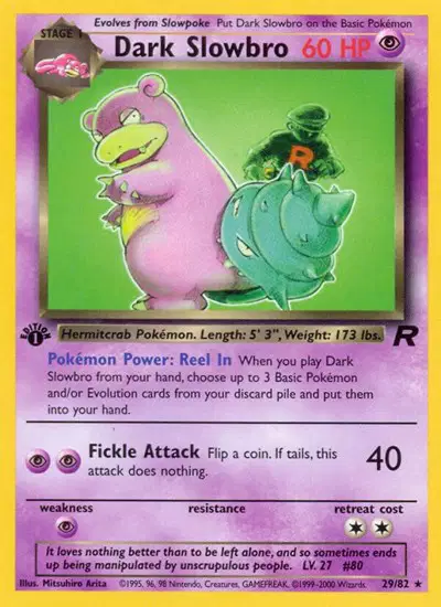 Dark Slowbro (29) - Team Rocket (TR)