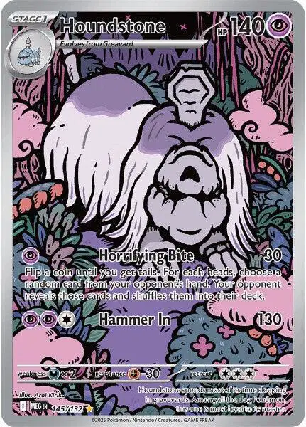 Houndstone - 145/132 - ME01: Mega Evolution (MEG)
