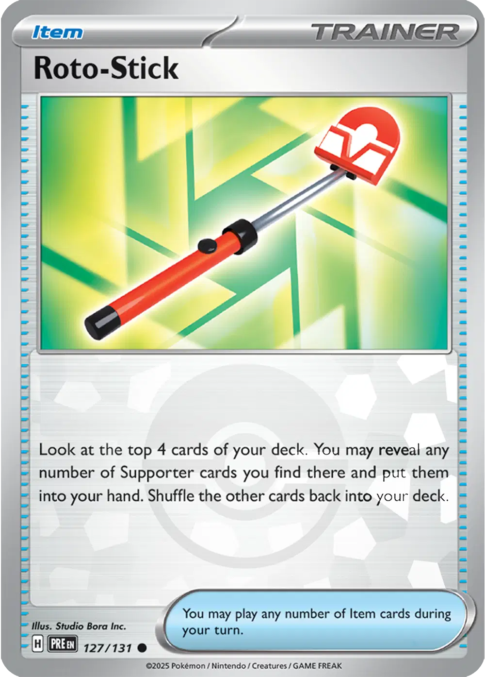 Roto-Stick (Poke Ball Pattern) - SV: Prismatic Evolutions (PRE)