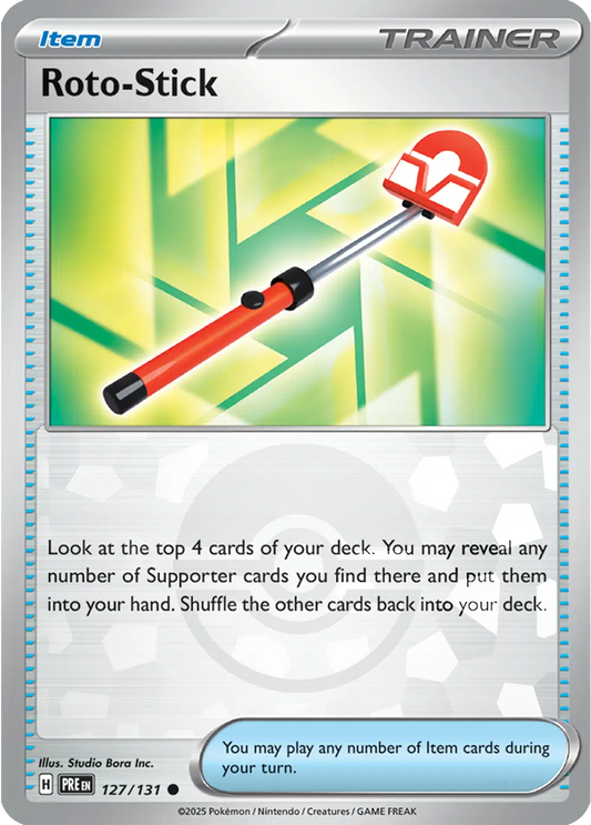 Roto-Stick (Poke Ball Pattern) - SV: Prismatic Evolutions (PRE)