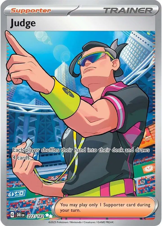Judge - 222/182 - SV10: Destined Rivals (DRI)