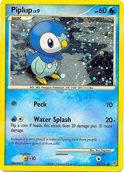 Piplup - 93/130 (Cosmos Holo)