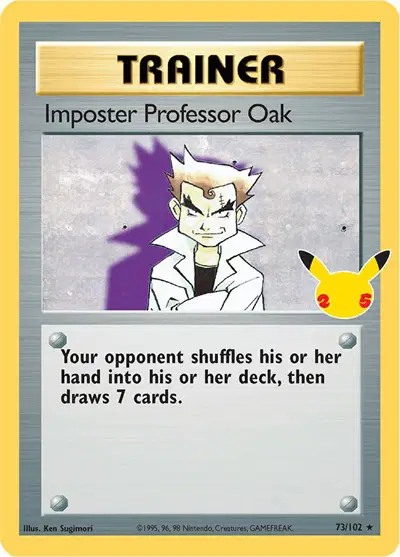 Imposter Professor Oak - Celebrations: Classic Collection (CCC)