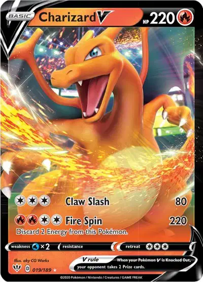 Charizard V - SWSH03: Darkness Ablaze (SWSH03)