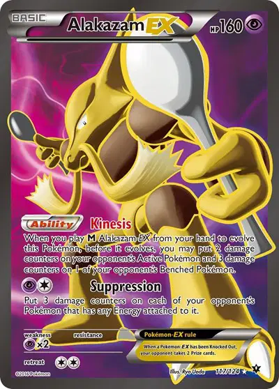 Alakazam EX (Full Art) - XY - Fates Collide (FCO)