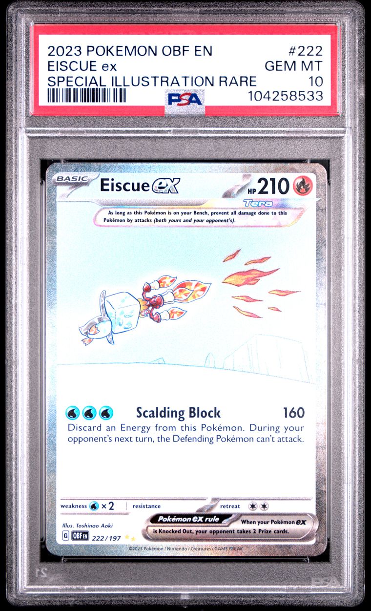 EISCUE EX | SPECIAL ILLUSTRATION RARE | 2023 POKEMON OBF EN-OBSIDIAN FLAMES