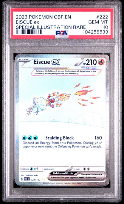EISCUE EX | SPECIAL ILLUSTRATION RARE | 2023 POKEMON OBF EN-OBSIDIAN FLAMES