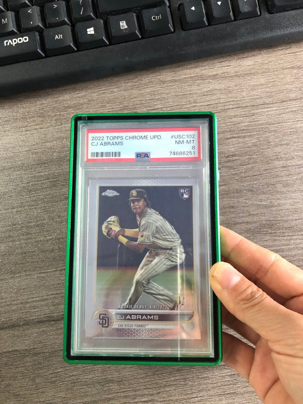 EVORETRO Magnetic Case bumper for PSA slab Graded Card | Pack of 1