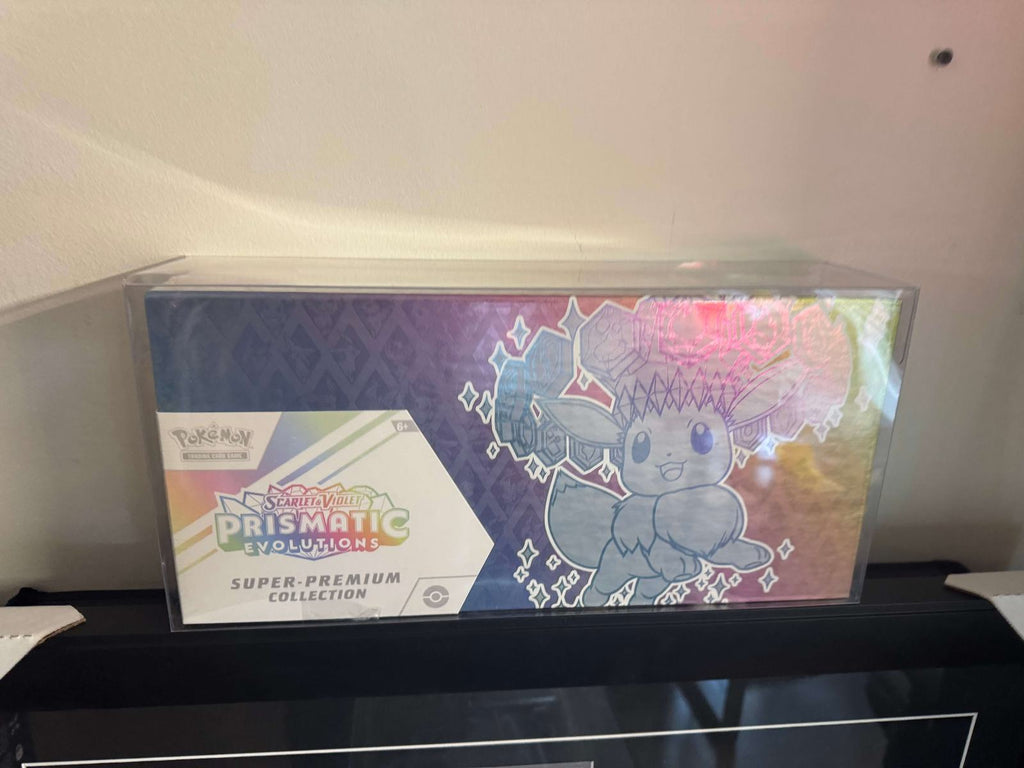EVORETRO PET Protector for Pokémon Prismatic Evolutions Super Premium Collection – 2-Pack