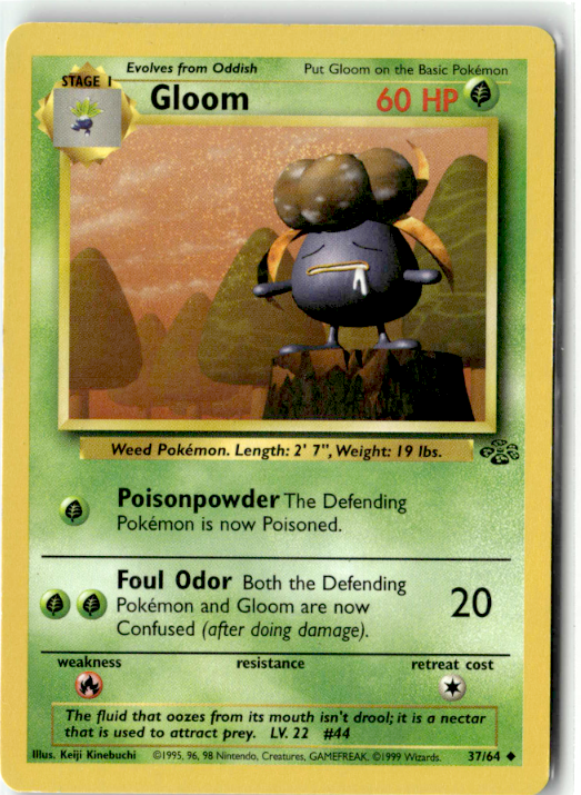 Gloom Unlimited Uncommon Jungle 37/64 NM