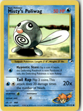 Misty's Poliwag Unlimited Common Gym Heroes 087/132 NM