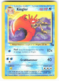 Kingler Unlimited Uncommon Fossil 38/62 LP